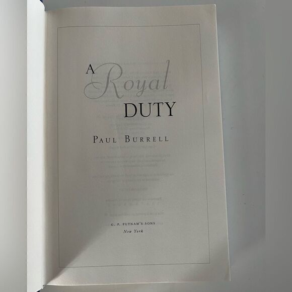 A Royal Duty by Paul Burrell Princess Diana’s Butler - Picture 7 of 13